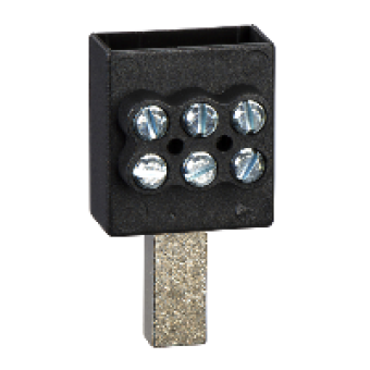 49860 - Set of 3 distribution connectors 3 poles - for ISFT100, Schneider Electric 49860 - Set of 3 distribution connectors 3 poles - for ISFT100, Schneider Electric