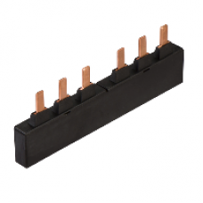 49861 - comb busbar to supply 2 devices 3 poles - for ISFT100, Schneider Electric