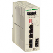 499NMS25102 - Ethernet TCP/IP switch - ConneXium - 3 ports for copper + 2 for fiber optic, Schneider Electric