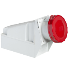 81182 - PratiKa industrial socket - 63 A - 3P + E - 380...415 V AC - IP67, Schneider Electric