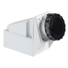 81186 - PratiKa industrial socket - 63 A - 3P + N + E - 480...500 V AC - IP67, Schneider Electric