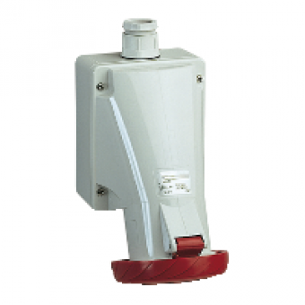 81199 - PratiKa socket - for container - 32 A - 3P+E - 400...440 V AC - IP 67, Schneider Electric