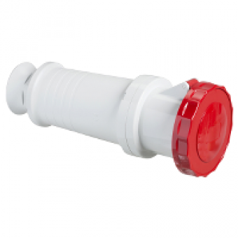 81494 - PratiKa wander socket - straight - 125 A - 3P + E - 380...415 V AC - IP67, Schneider Electric
