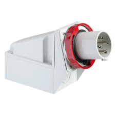 81583 - PratiKa industrial plug - 63 A - 3P + N + E - 380...415 V AC - IP67, Schneider Electric