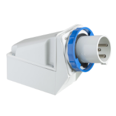 81590 - PratiKa industrial plug - 125 A - 2P + E - 200...250 V AC - IP67, Schneider Electric
