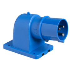 81804 - PratiKa industrial plug - 16 A - 2P + E - 200...250 V AC - IP44, Schneider Electric