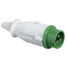 82320 - PratiKa wander plug - straight - 32 A - 3P - 20...25 V AC - IP44, Schneider Electric