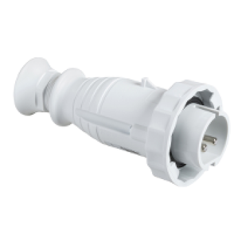 82363 - PratiKa wander plug - straight - 16 A - 2P - 20...25 V DC - IP67, Schneider Electric