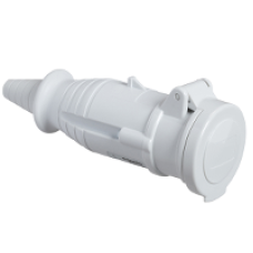 82404 - PratiKa wander socket - straight - 16 A - 3P - 40...50 V AC - IP44, Schneider Electric