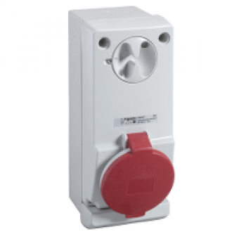 83035 - Unika interlocked socket - 16 A - 3P + E - 380...415 V AC - IP44 - wall, Schneider Electric 83035 - Unika interlocked socket - 16 A - 3P + E - 380...415 V AC - IP44 - wall, Schneider Electric