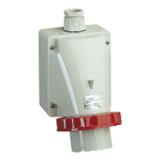 83571 - PratiKa industrial plug - 32 A - 3P + N + E - 380...415 V AC - IP67, Schneider Electric