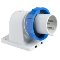 83854 - PratiKa industrial plug - 16 A - 2P + E - 200...250 V AC - IP67, Schneider Electric