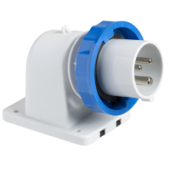 83854 - PratiKa industrial plug - 16 A - 2P + E - 200...250 V AC - IP67, Schneider Electric