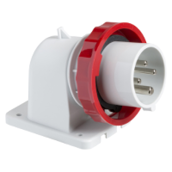 83871 - PratiKa industrial plug - 32 A - 3P + N + E - 380...415 V AC - IP67, Schneider Electric