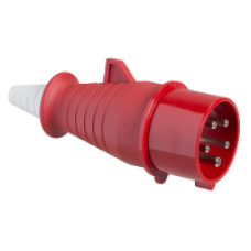 83903 - PratiKa wander plug - straight - 16 A - 3P + N + E - 380...415 V AC - IP44, Schneider Electric