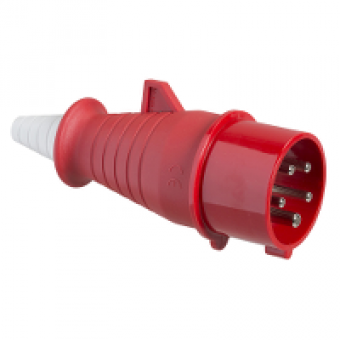 83903 - PratiKa wander plug - straight - 16 A - 3P + N + E - 380...415 V AC - IP44, Schneider Electric