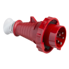83913 - PratiKa wander plug - straight - 16 A - 3P + N + E - 380...415 V AC - IP67, Schneider Electric