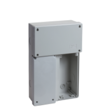 83922 - PratiKa modular basis - 2 sockets with junction box - 220x360, Schneider Electric