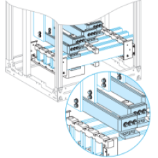 88007 - Prisma Plus - connection horizontal to vertical busbars - <= 1200 A - 3P, Schneider Electric