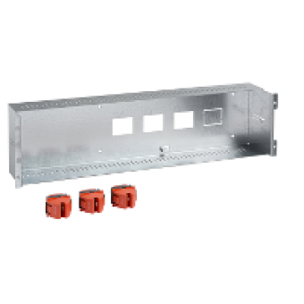 88053 - Prisma Plus - fixed part disconnectable plate for motor control center - 150 mm, Schneider Electric