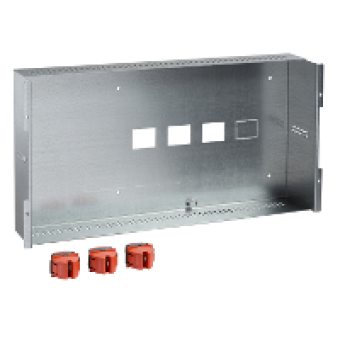 88055 - Prisma Plus - fixed part disconnectable plate for motor control center - 300 mm, Schneider Electric