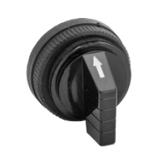 9001B11 - 30MM SHORT HANDLE FOR SELECTOR SW BLACK, Schneider Electric