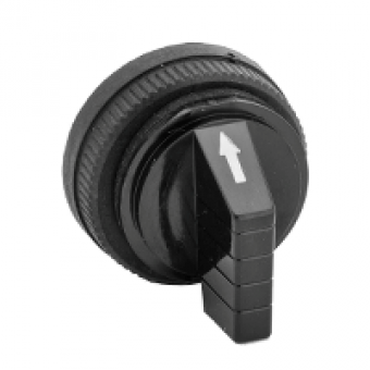9001B11 - 30MM SHORT HANDLE FOR SELECTOR SW BLACK, Schneider Electric