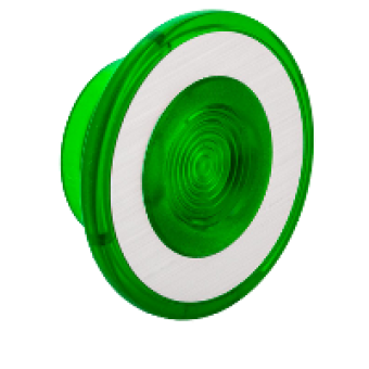 9001G22 - 30MM MUSHROOM FOR ILLUM PB GREEN 41MM, Schneider Electric