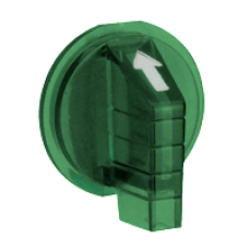 9001G8 - 30MM SHORT HANDLE FOR ILL SEL SW GREEN, Schneider Electric