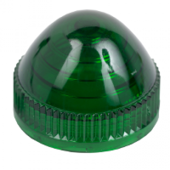9001G9 - 30MM PLASTIC DOMED LENS GREEN, Schneider Electric