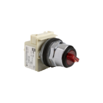 9001K11J1R - SELECTOR SWITCH OPERATOR 30MM T-K, Schneider Electric