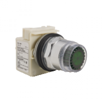 9001K1L1G - PUSHBUTTON OPERATOR 30MM TYPE K +OPTIONS, Schneider Electric