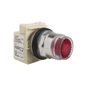 9001K1L1R - PUSHBUTTON OPERATOR 30MM TYPE K +OPTIONS, Schneider Electric