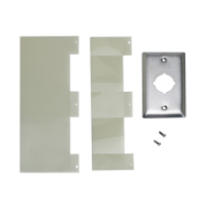 9001K25 - Push button - flushplate - 30 mm Type-K - Enclosure type indoor - 1 hole, Schneider Electric