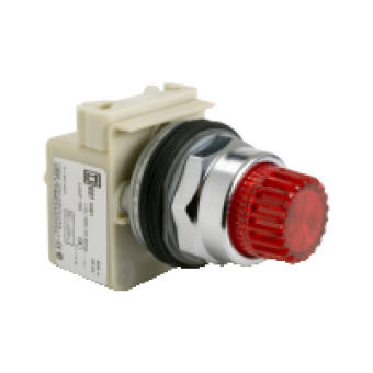 9001K2L1R - PUSHBUTTON OPERATOR 30MM TYPE K +OPTIONS, Schneider Electric