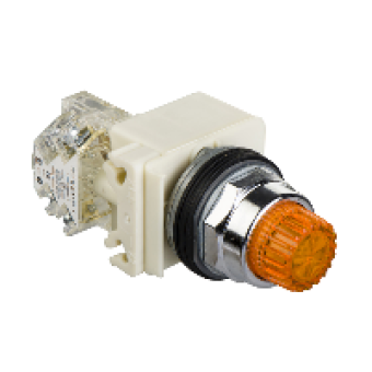 9001K2L35LYAH13 - PUSH BUTTON 600VAC 10A 30MM T-K, Schneider Electric