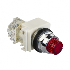 9001K2L38LRRH13 - PUSH BUTTON 600VAC 10A 30MM T-K, Schneider Electric