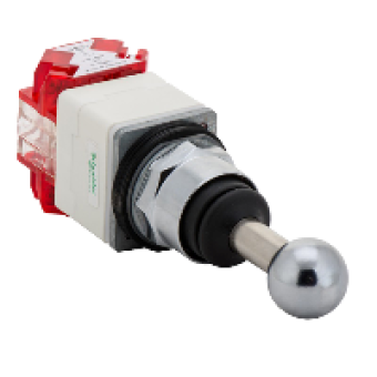 9001K35H2 - joystick controller - Ø 30 - 5 positions spring return - 2 CO, Schneider Electric
