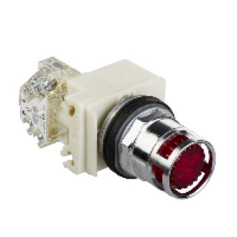 9001K3L35LRRH13 - PUSH BUTTON 600VAC 10A 30MM T-K, Schneider Electric