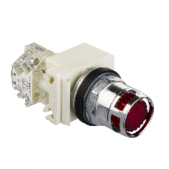 9001K3L35RH13 - PUSHBUTTON 600VAC 10A 30MM TYPE K, Schneider Electric