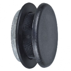 9001K52 - 30MM BLACK PLASTIC BLANKING PLG, Schneider Electric