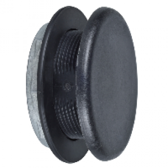 9001K52 - 30MM BLACK PLASTIC BLANKING PLG, Schneider Electric