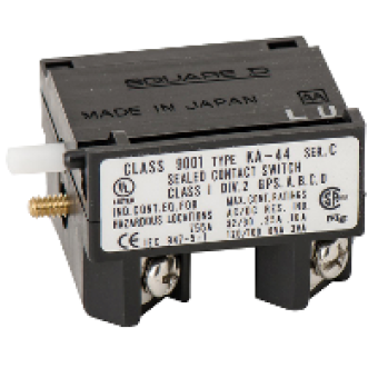 9001KA45 - PUSHBUTTON CONTACT 120VAC 0.5A TYPE K, Schneider Electric