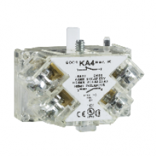 9001KA52 - 30MM CONTACT BLOCK 1N/O POWER REED, Schneider Electric