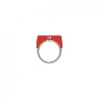 9001KN204 - PUSH BUTTON LEGEND PLATE 30MM T-K, Schneider Electric