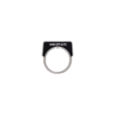 9001KN260 - PUSH BUTTON LEGEND PLATE 30MM T-K, Schneider Electric