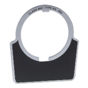 9001KN300 - 30MM LEGEND PLATE - BLANK 30MM, Schneider Electric