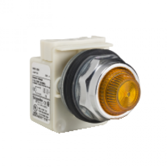 9001KP1A31 - PILOT LIGHT 120VAC 30MM TYPE K +OPTIONS, Schneider Electric