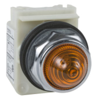 9001KP35LYA9 - PILOT LIGHT 28V 30MM TYPE K +OPTIONS, Schneider Electric