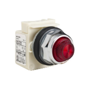 9001KP35R31 - PILOT LIGHT 28V 30MM TYPE K +OPTIONS, Schneider Electric